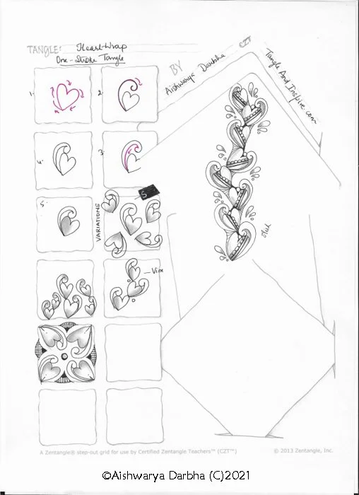 HeartiZen2022 – Day8 – HeartWrap — TANGLE & INSPIRE